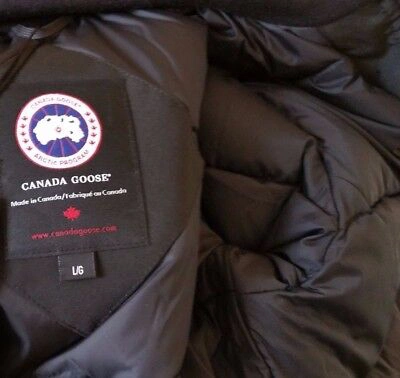 Pre-owned Canada Goose 2022 Grey Label Concept Edition Lady Black  Mystique Lg Parka Jacket In Gray