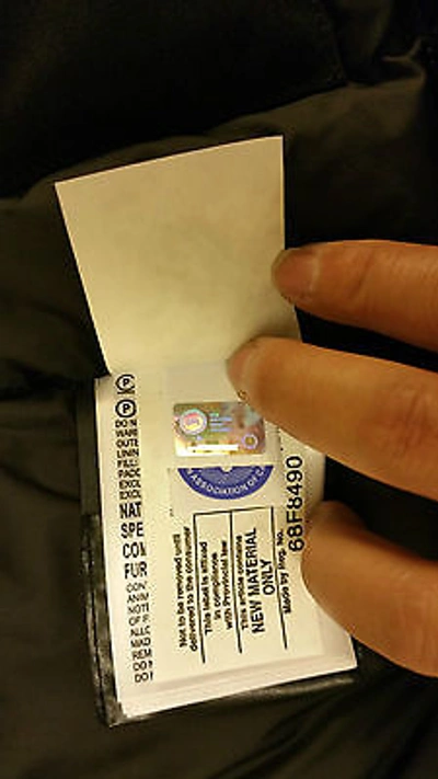 Pre-owned Label Edition Brand Red  Black Canada Goose Victoria Small Parka Jacket