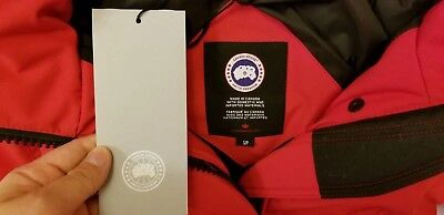Pre-owned Canada Goose Brand 2022 Grey Label "red"  Trillium Small Arctic Parka Jacket In Sunfire Red