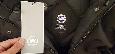 Pre-owned Canada Goose 2022 Grey Label Edition Black  Victoria "large" Ladies Parka Jacket In Gray