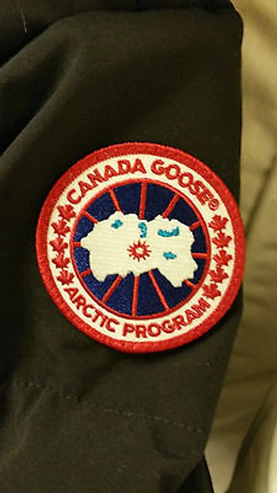 Pre-owned Label Edition Brand Red  100% Lady Black Canada Goose Mystique L Parka Jacket