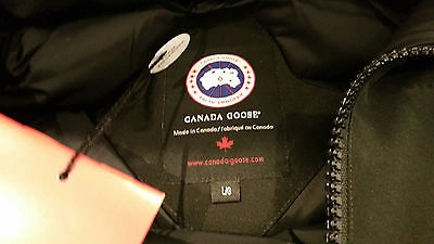 Pre-owned Label Edition Red  100% Lady Navy Blue Canada Goose Mystique Lg Parka Jacket