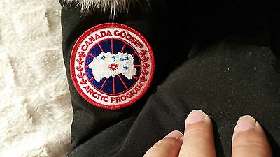 Pre-owned Label Edition Brand Red  100% Lady Black Canada Goose Mystique L Parka Jacket