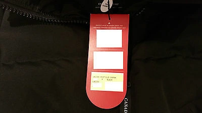 Pre-owned Label Edition Brand Red  100% Lady Black Canada Goose Mystique L Parka Jacket