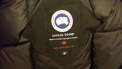 Pre-owned Canada Goose Brand "red Label" Edition Ladies Black  Victoria S Parka Jacket