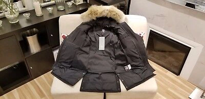 Pre-owned Canada Goose 2022 Latest Grey Label Concept Edition Black  Lorette S Parka Jacket In Gray