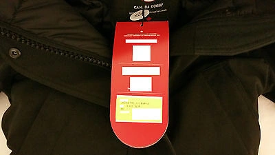 Pre-owned Label Edition Brand Red  Black Canada Goose Trillium Xs Parka Jacket