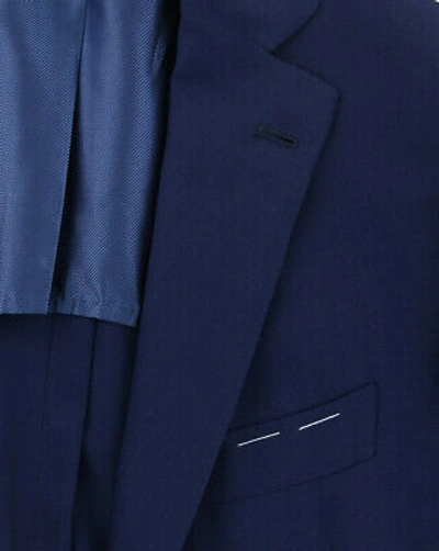 Pre-owned Principe D'eleganza $4200  Dark Blue Solid Sportcoat - (pe103171)