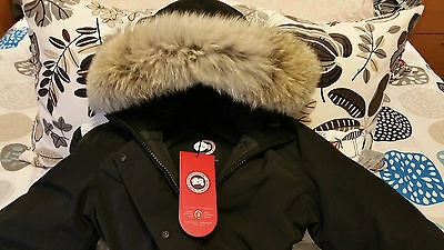 Pre-owned Label Concept Brand Red  Edition Navy Canada Goose Victoria Mm Parka Jacket