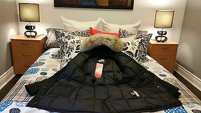 Pre-owned Label Concept Brand Red  Edition Navy Canada Goose Victoria Mm Parka Jacket