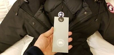 Pre-owned Canada Goose 2022 Latest "grey Label" Edition Black  Victoria Large Parka Jacket In Gray