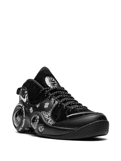 Nike X Supreme Air Zoom Flight 95 Sneakers In Black
