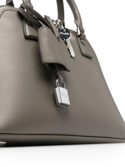 Maison Margiela Key-embellished Tote Bag In Grey