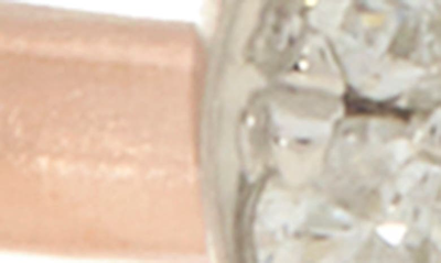 Shop Meira T 14k Rose Gold Pavé Diamond Disc Ring In Pink