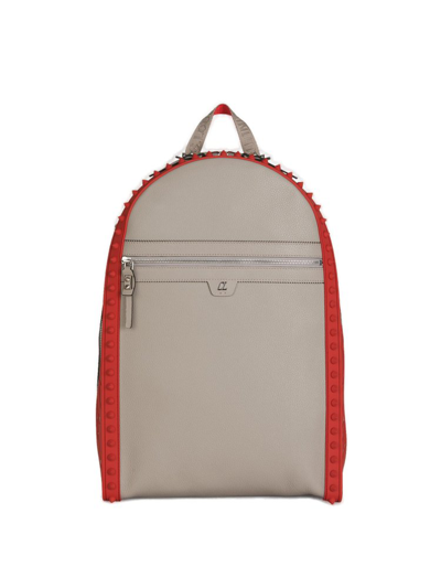 Shop Christian Louboutin Backparis Studded Backpack In Multi