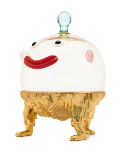 L'objet X Haas Brothers Niki Cake Stand In Gold