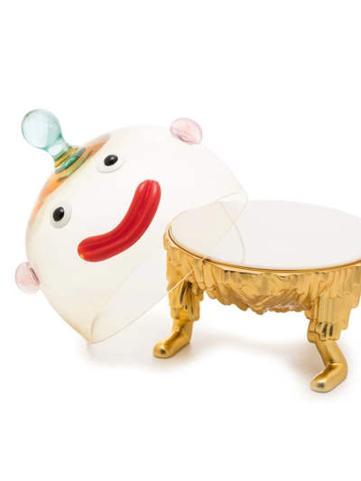 L'objet X Haas Brothers Niki Cake Stand In Gold