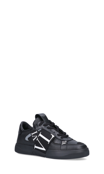 Shop Valentino Ribbons Low-top Sneakers