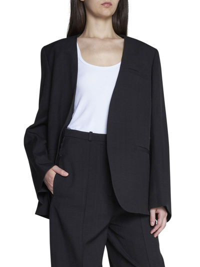 Shop Totême Blazer In Black