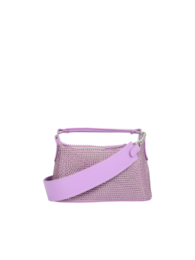 Shop Liu •jo Mini Hobo Bag In Purple