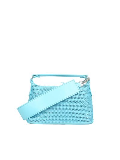 Shop Liu •jo Mini Hobo Bag In Blue
