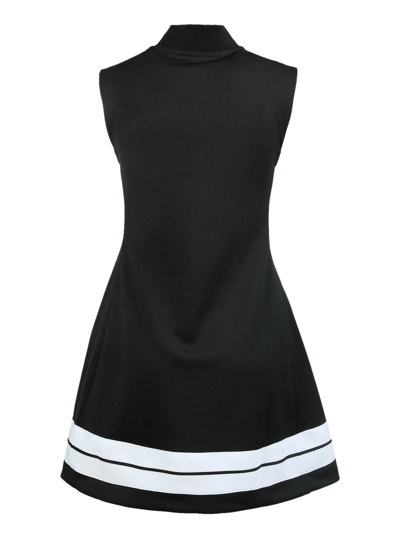 Shop Palm Angels Retro Tennis Style Minidress In Black