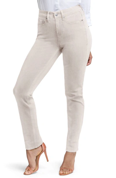 Shop Curves 360 By Nydj Slim Straight Leg Ankle Jeans In Feather