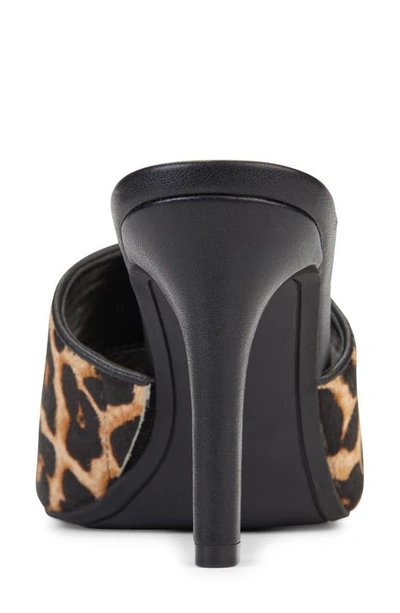 Shop Dkny Bronx Genuine Calf Hair Sandal In Leopard