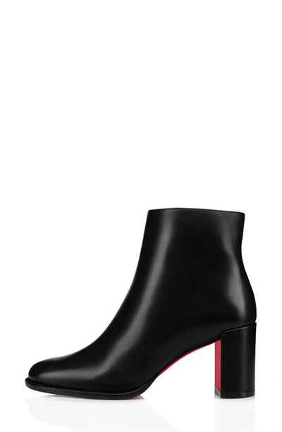 Christian Louboutin 70mm Adoxa Leather Ankle Boots In Black