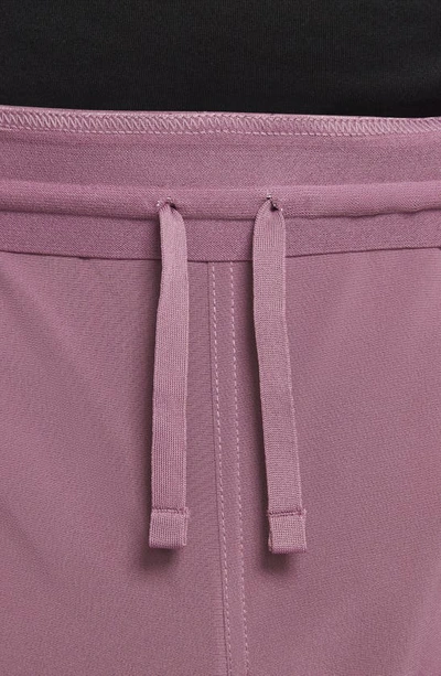 Shop Nike Dri-fit Flex Pocket Yoga Shorts In Light Mulberry