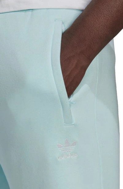 Shop Adidas Originals Adicolor Essentials Trefoil Jogger Sweatpants In Almost Blue