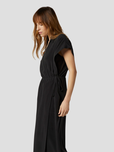 Shop Equipment Karina Silk Dress In True Black