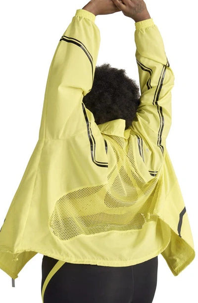 Shop Adidas By Stella Mccartney Truepace Packable Primegreen Training Jacket In Shock Yellow