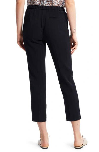 Shop Theory Treeca Admiral Pull-on Crop Pants In Deep Navy - G8e
