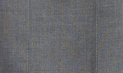 Thom Browne Grey Wool 4-bar Pleated Miniskirt In Medium Grey