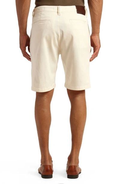 Shop 34 Heritage Nevada Soft Touch Shorts In Coconut Soft Touch
