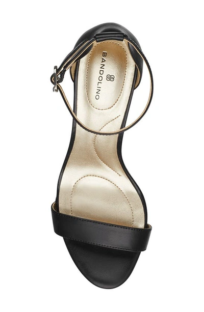 Bandolino Madia Ankle Strap Sandal In Black