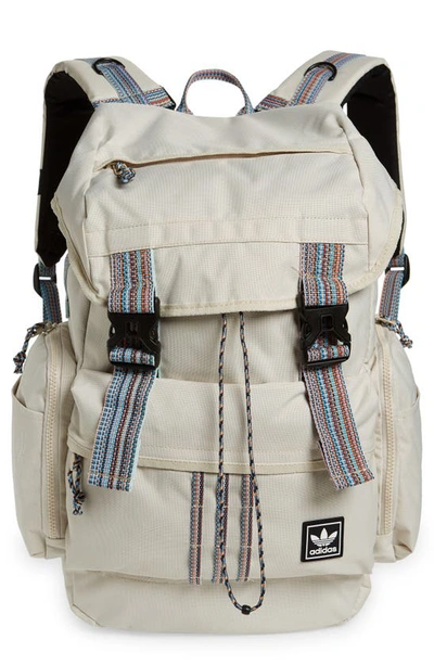 Shop Adidas Originals Originals Utility 4.5 Backpack In Light Beige