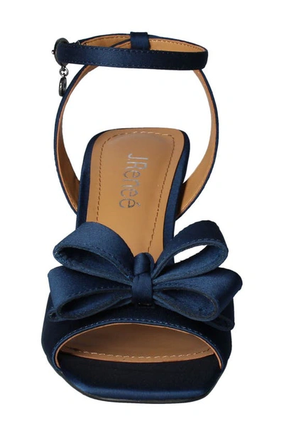 J. Reneé Nishia Ankle Strap Sandal In Navy