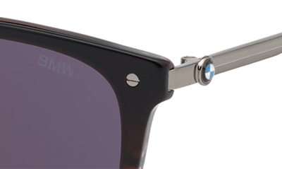 Shop Bmw Unisex 55mm Square Sunglasses In Brdx/ Othr / Brdx Mir