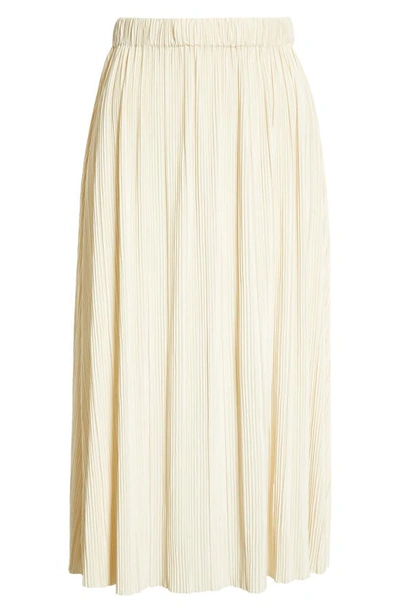 Shop Samsã¸e Samsã¸e Uma Pleated Midi Skirt In Angora