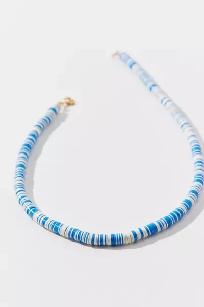 Shop Urban Renewal Vintage '90s Colorful Puka Shell Necklace In Blue