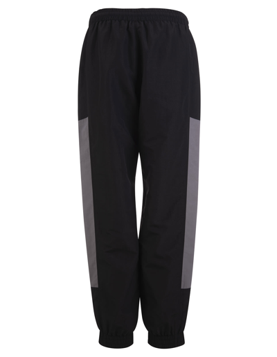 Shop Balenciaga Man Sporty B Joggers In Black Technical Fabric In Black/grey