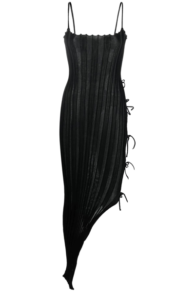 Shop A. Roege Hove Katrine Long Dress In Black