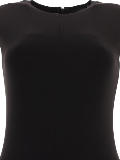 Shop Norma Kamali Sleeveless Jumpsuit In Black  