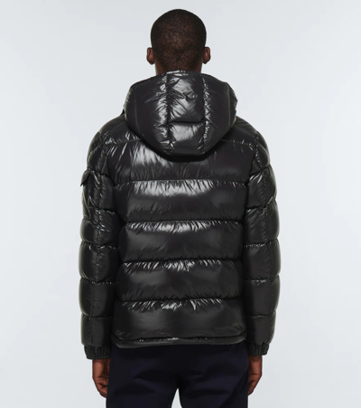 Shop Moncler Maya Down Jacket In Black