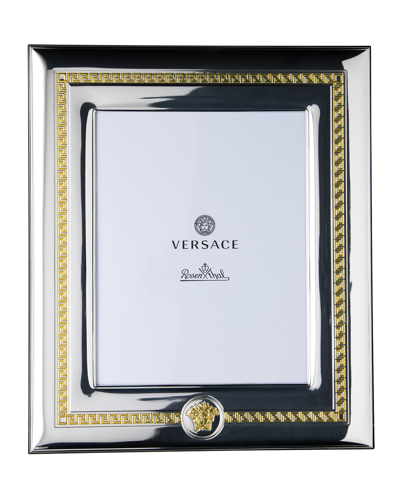 Shop Versace Silver & Gold Photo Frame, 8" X 10"
