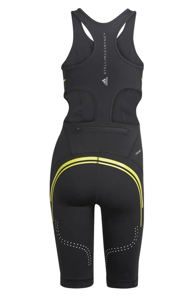 Shop Adidas By Stella Mccartney Truepace Heat.rdy Running Bodysuit In Black