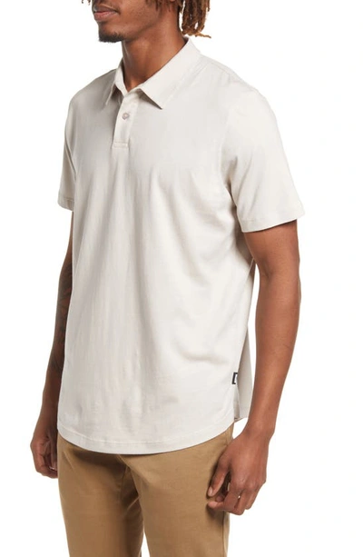 Shop Live Live Solid Pima Cotton Polo In Frenchie