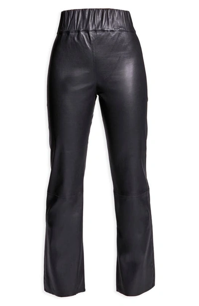 As By Df Reagan Stretch Leather Leggings In Black